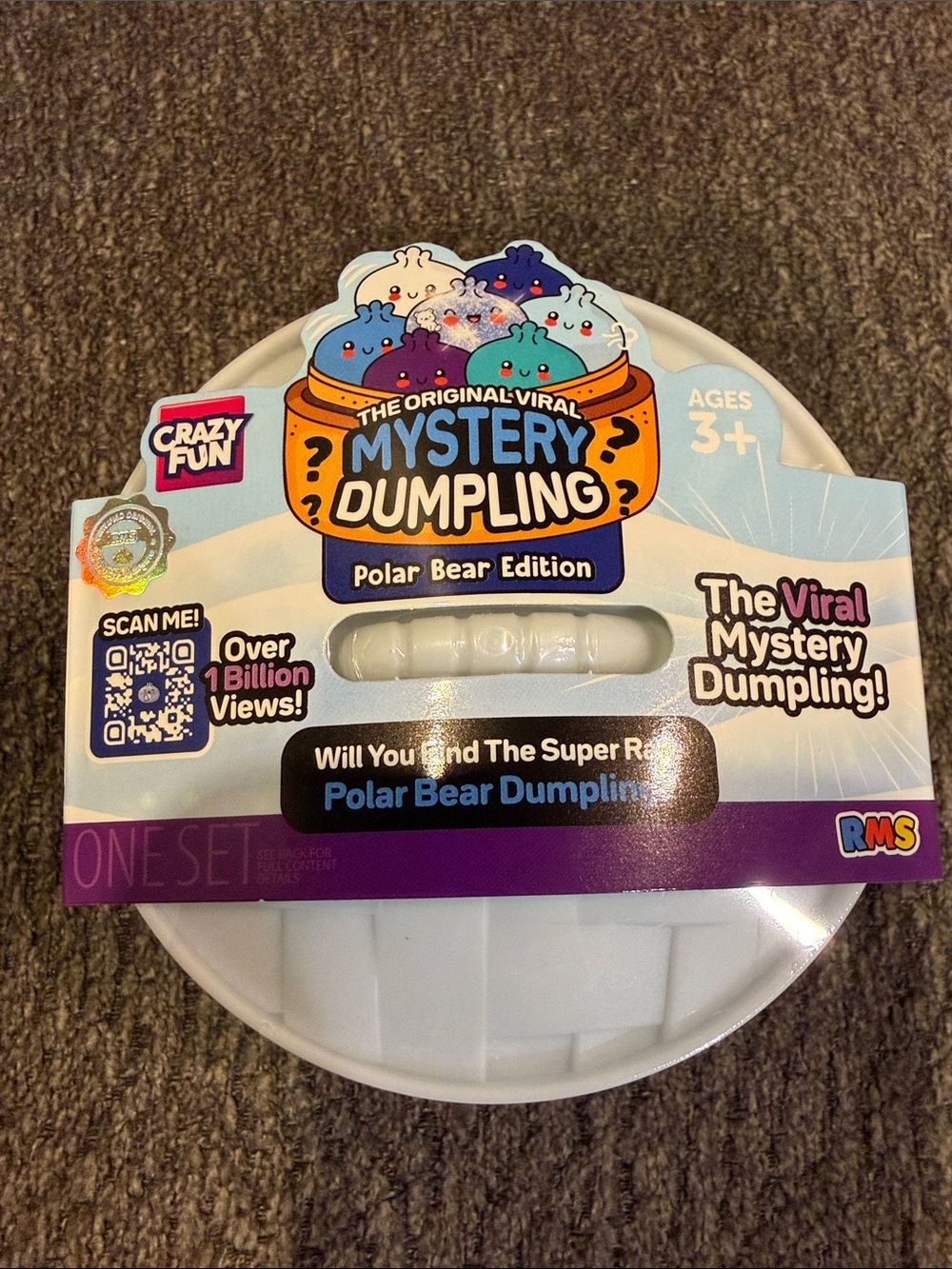 RMS Crazy Fun Mystery Dumpling Polar Bear Edition